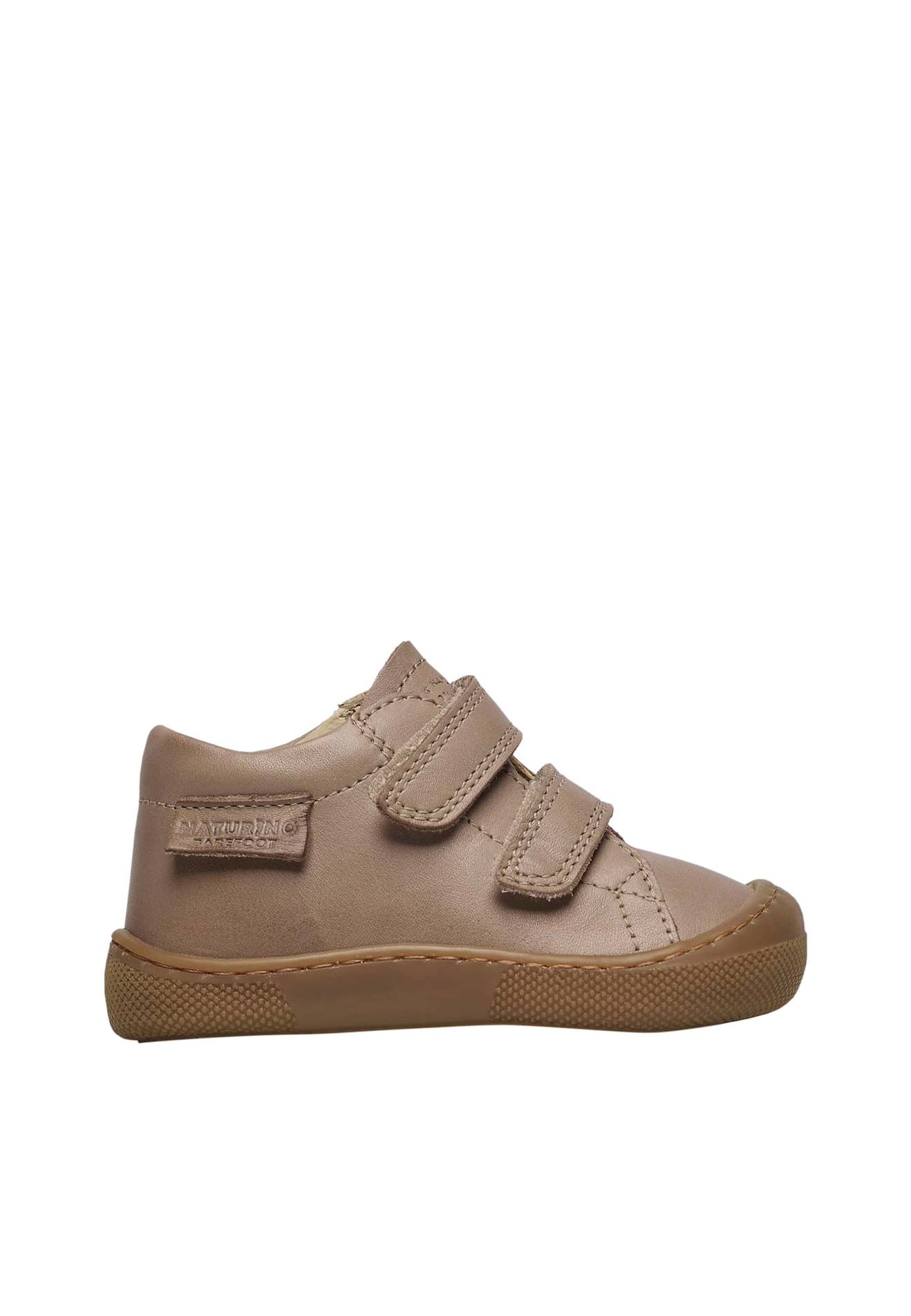 Chaussures Barefoot En Cuir Amur Vl Gris Tourterelle-