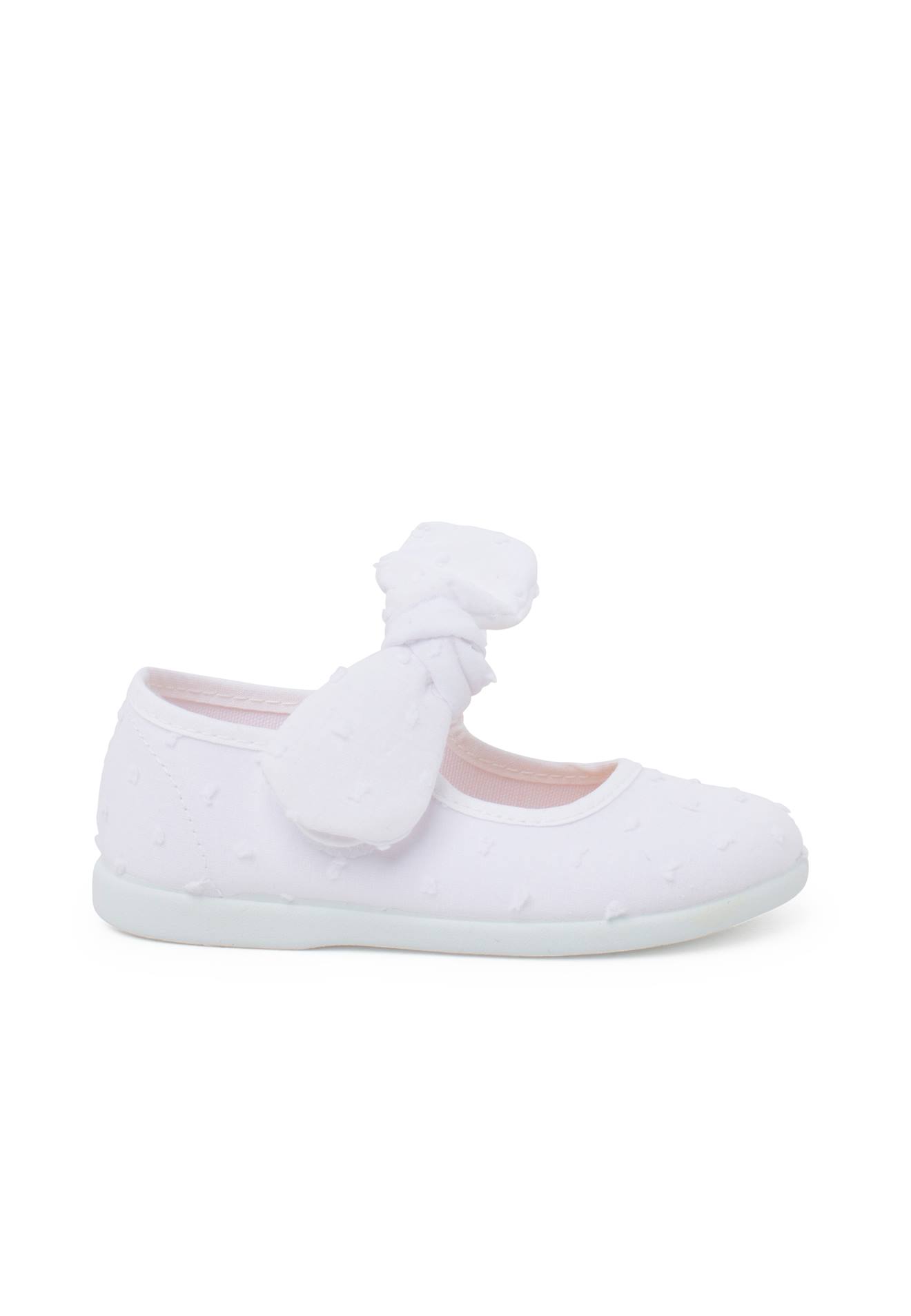 Babies Plumeti Bande À Scratch Nœud Blanc