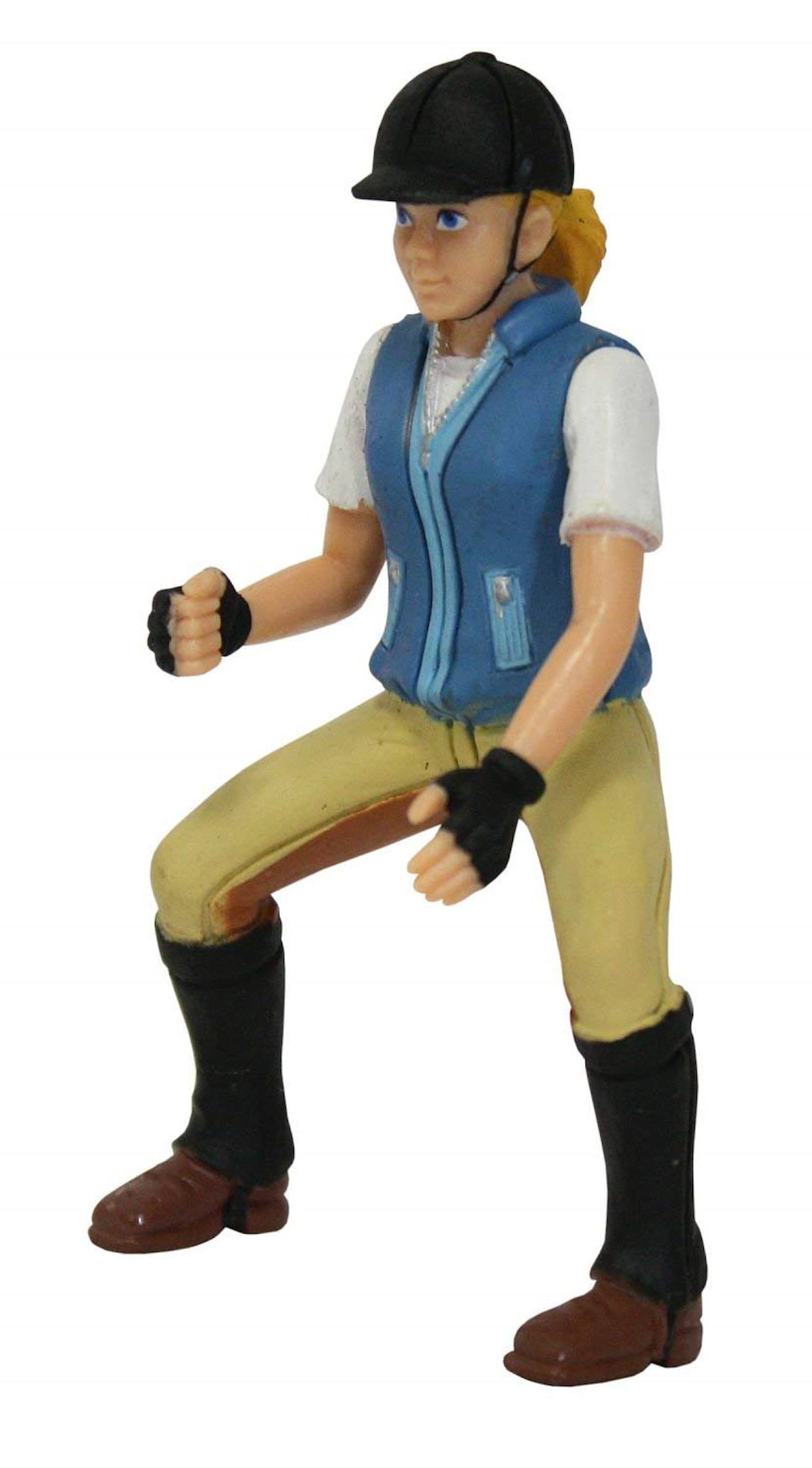 Figurine Cavalière Nina Bleu