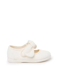 Chaussures-Babies plumeti bande à scratch nœud