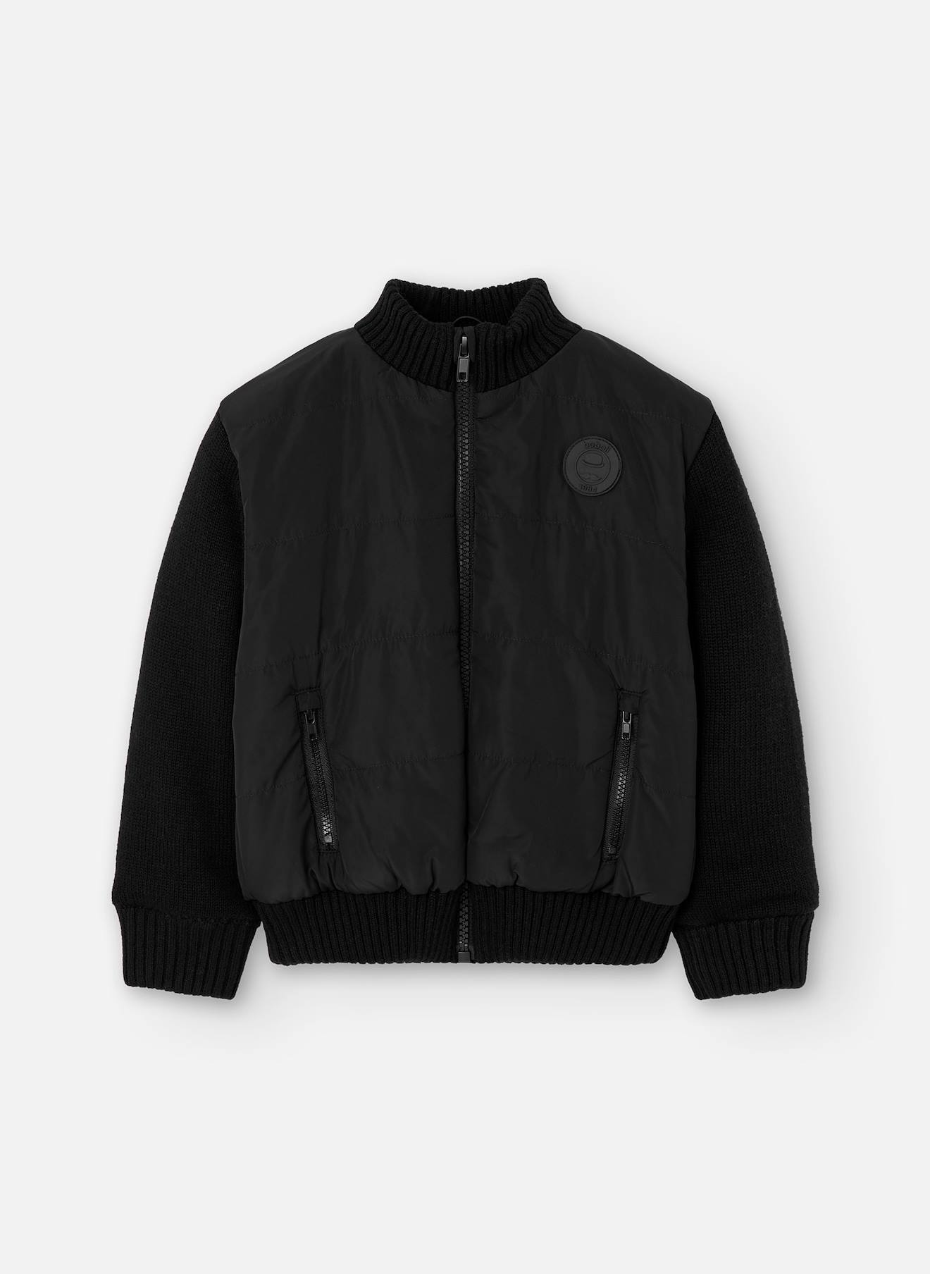 Blouson En Maille Noir
