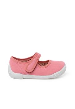 Chaussures-Babies barefoot bride à scratch semelle blanche
