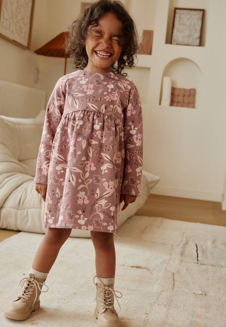 Fille-Robe enfant en molleton sora
