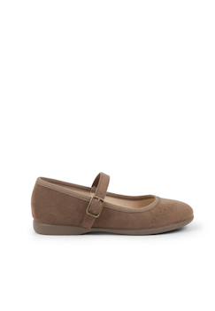 Chaussures-Chaussures fille 23-38-Ballerines, babies-Babies piquées en serratex à boucle