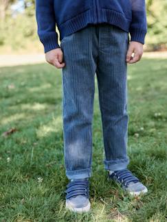 Pantalon en velours côtelé garçon facile à enfiler  - vertbaudet enfant