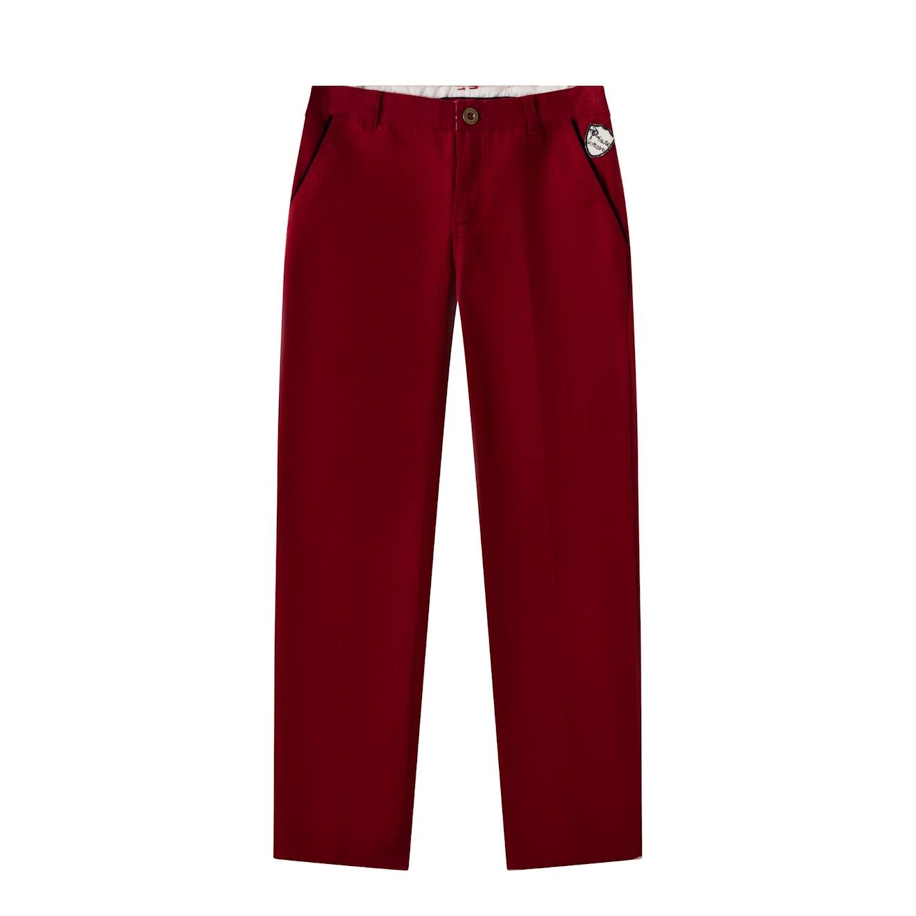 Pantalon Chino Coton Sainclair Bordeaux