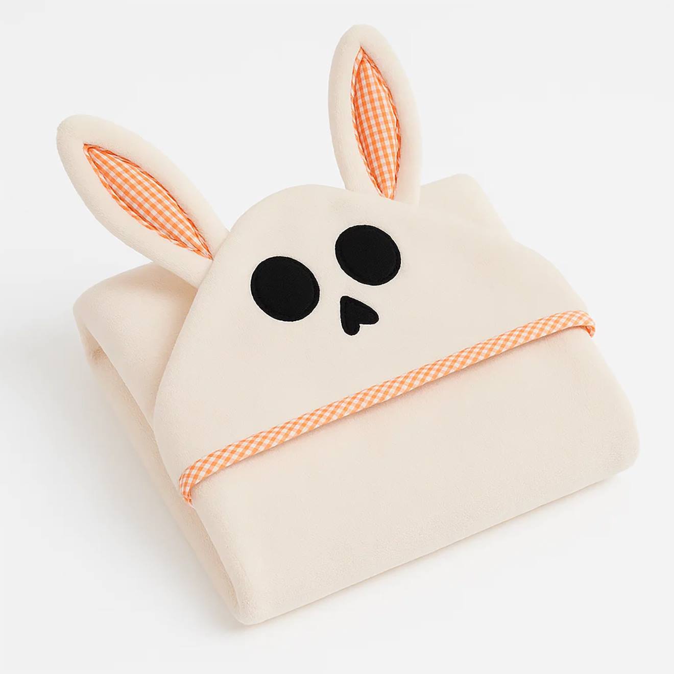 Cape De Bain En Coton Bio Alaska Blanc