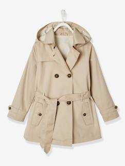 Cire Fille Trench Fille Enfant Manteaux Mode Pour Filles Vertbaudet