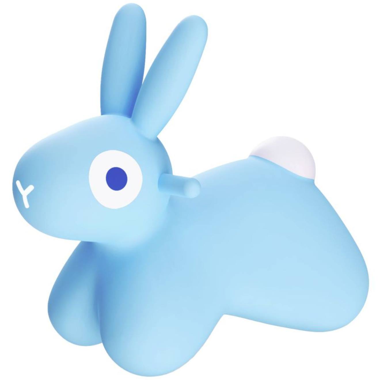 Ballon Sauteur Hoppi Lapin Bleu Bleu