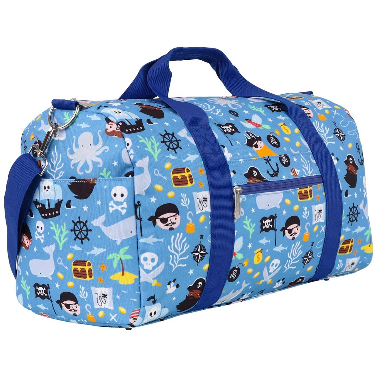 Sac De Voyage Bleu, Noir, Jaune