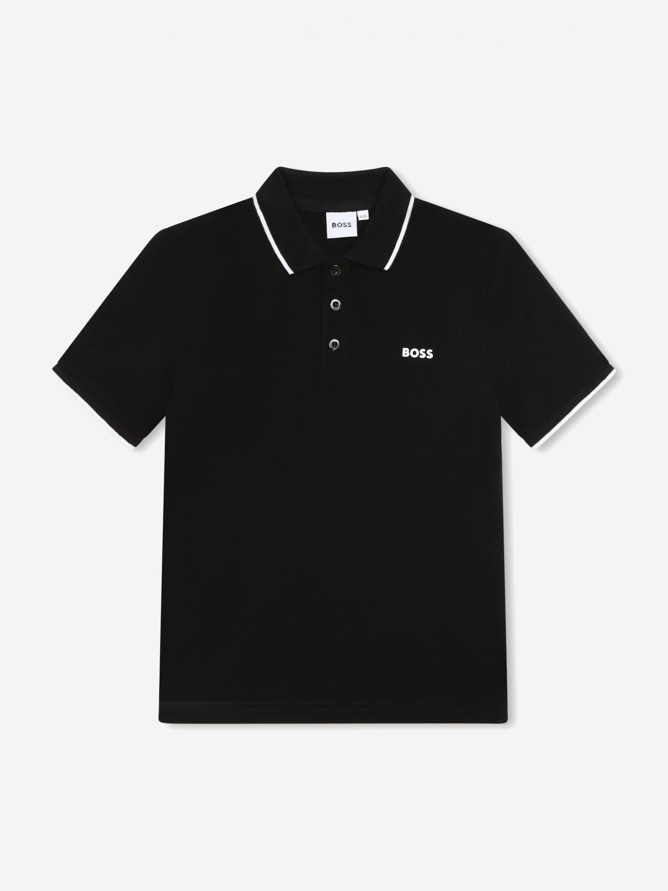 Polo Manches Courtes Noir