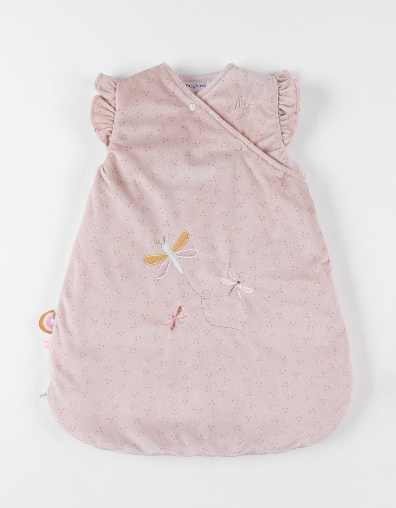 Gigoteuse Libellules En Veloudoux® Rose