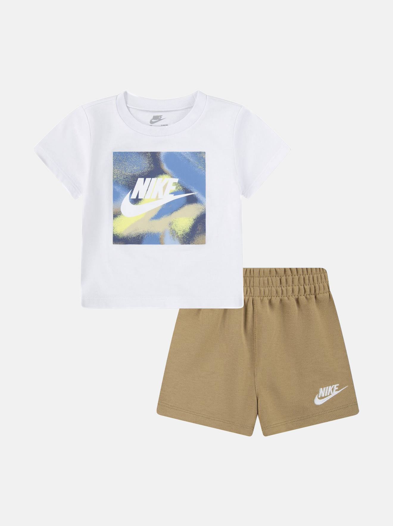 Ensemble 2 Pièces Beige / Blanc