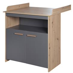 Puériculture-Commode à langer 2 portes 1 niche ANNA