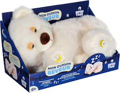Jouet-Premier âge-Peluche - mon ourson rêveur - peluche musicale et interactive - 30 cm