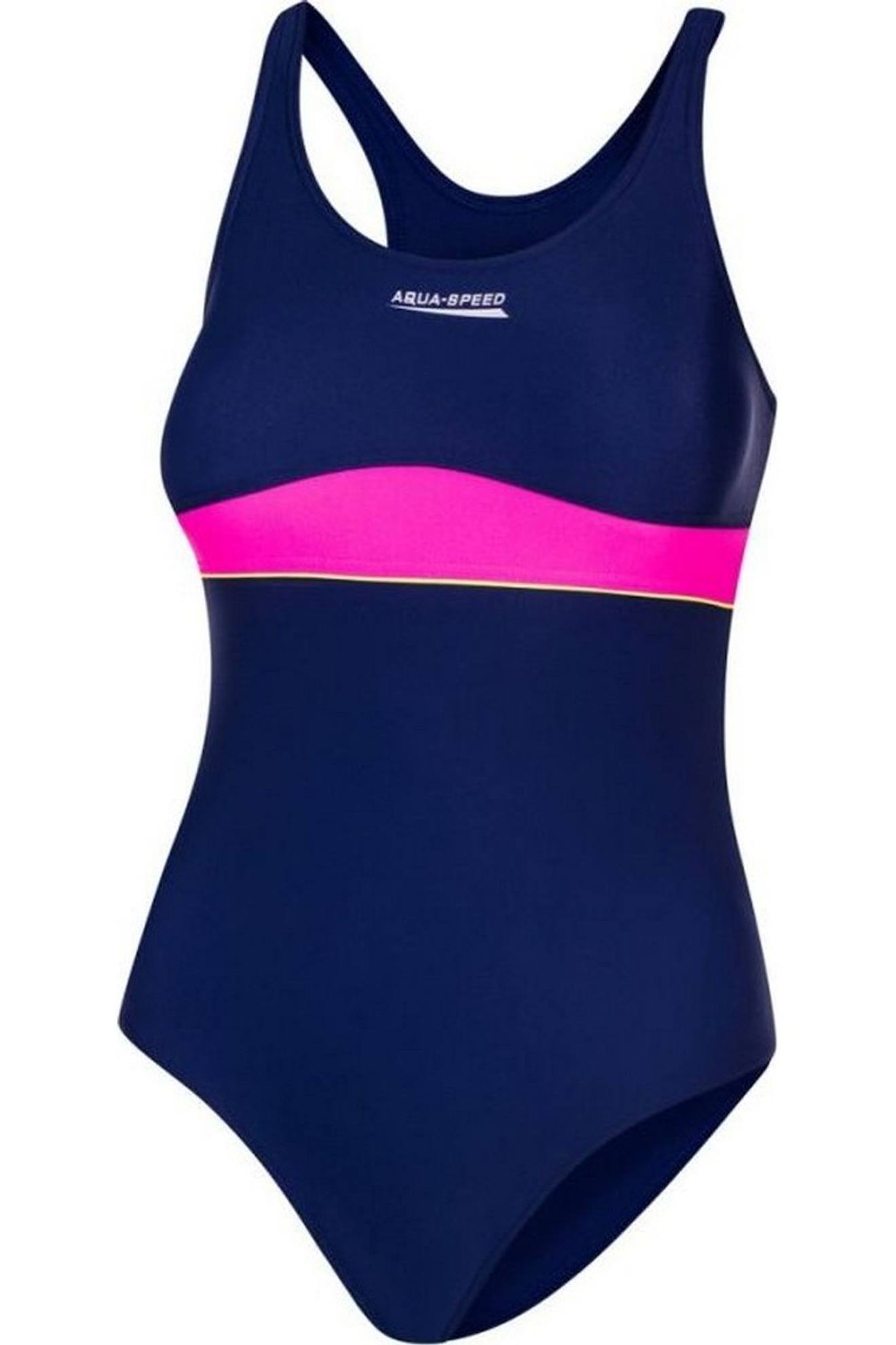 Maillot De Bain 1 Pièce Emily Bleu Marine / Rose