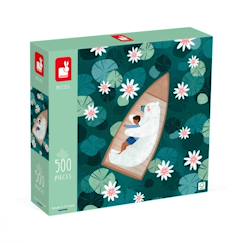 Jouet-Jeux éducatifs-Puzzle 500 pièces les nénuphars