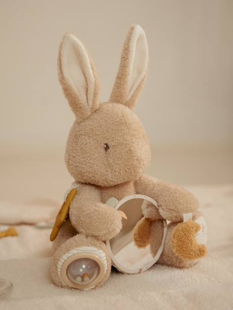 Little Dutch - Peluche d'activités Lapin - Newborn beige