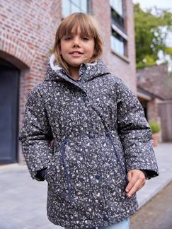 Parka fille à capuche romantique   - vertbaudet enfant