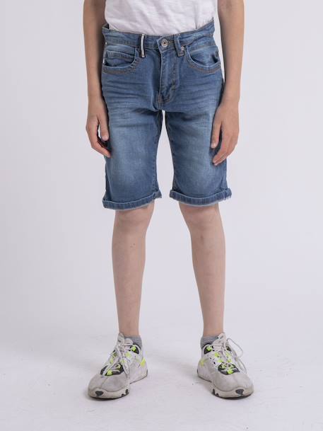 Bermuda en jean bloopy garçon  - vertbaudet enfant