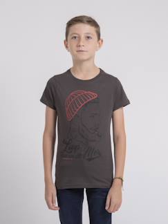 T-shirt col rond pur coton jouancy garçon  - vertbaudet enfant