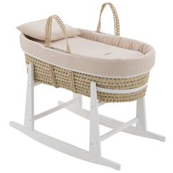 Couffin matelasse + support en bois  - vertbaudet enfant