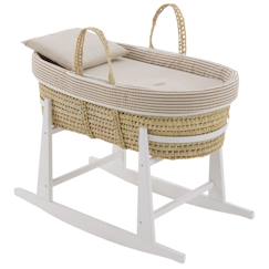 Couffin matelasse + support en bois  - vertbaudet enfant