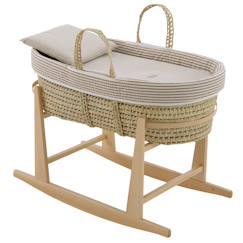 Couffin matelasse + support en bois  - vertbaudet enfant