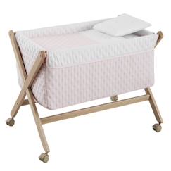 Puériculture-Lit de voyage et accessoires sommeil-Lit parapluie, couffin, berceau-Berceau en bois