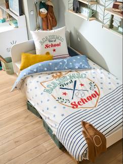Parure housse de couette + taie d'oreiller enfant Academic  - vertbaudet enfant