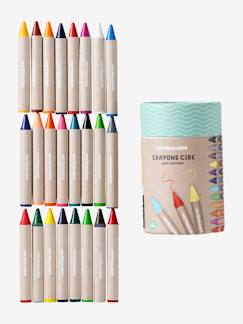 Jouet-Activités artistiques et musicales-Boite de 24 crayons de cire