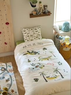 Parure housse de couette enfant et taie d'oreiller TREK  - vertbaudet enfant