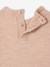Pull bébé en tricot avec noeud en volume rose poudré 3 - vertbaudet enfant 