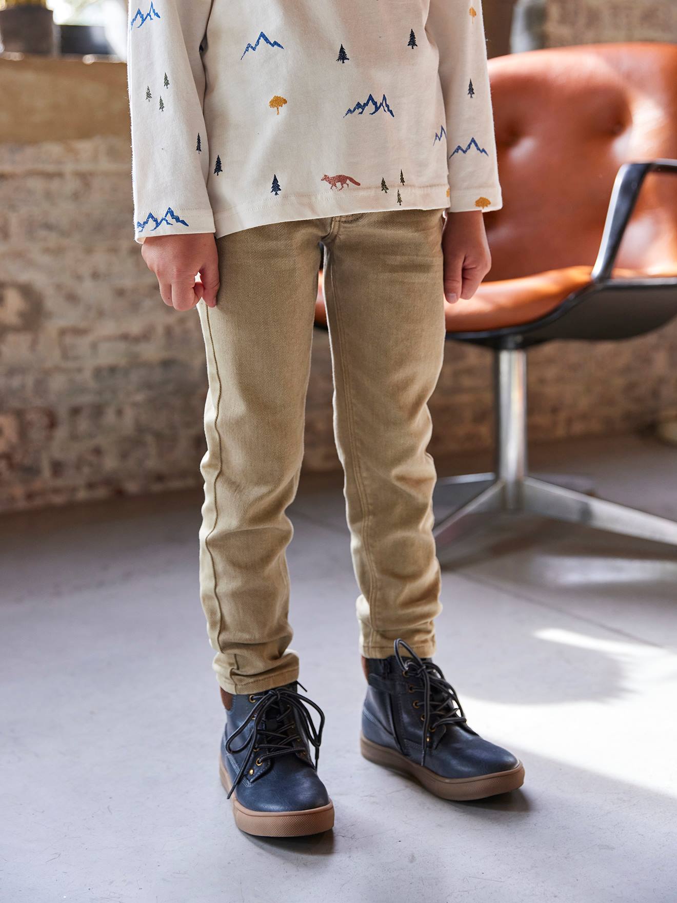 Slim garçon couleur morphologique MEDIUM beige