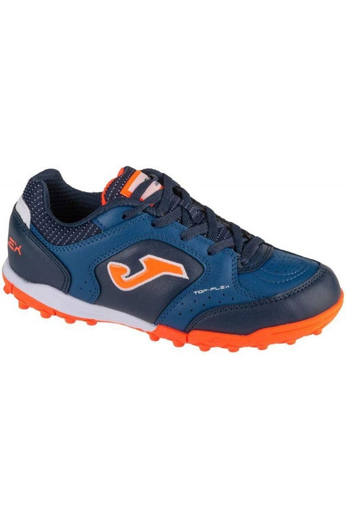 Chaussures De Foot Pour Terrain Artificiel Foot Top Flex Top Flex 2433 Bleu Marine / Orange