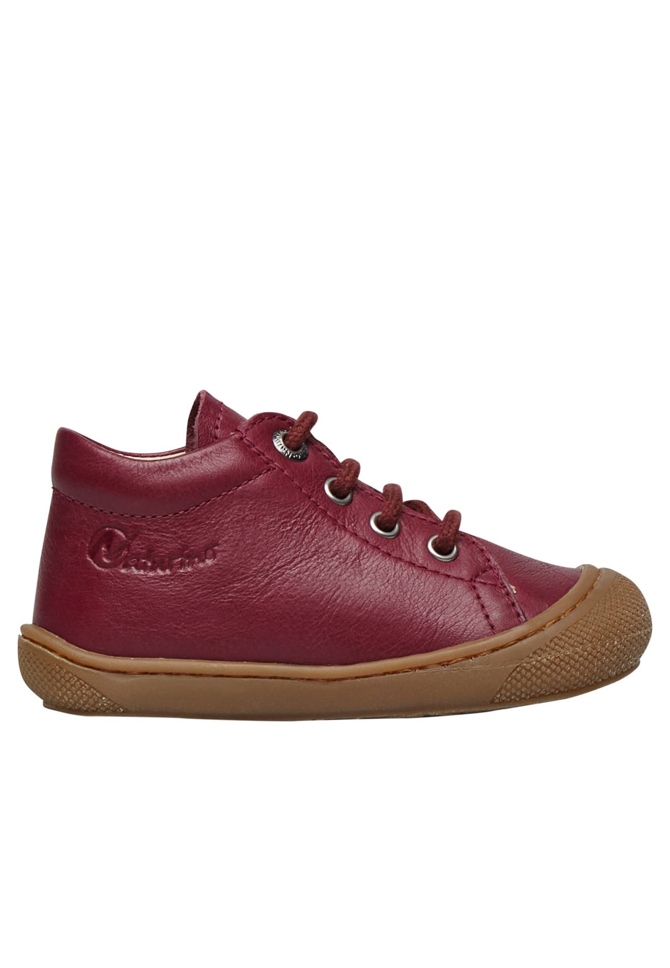 Chaussures En Cuir Cocoon Bordeaux-