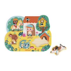 Jouet-Puzzle campagne 6 pièces