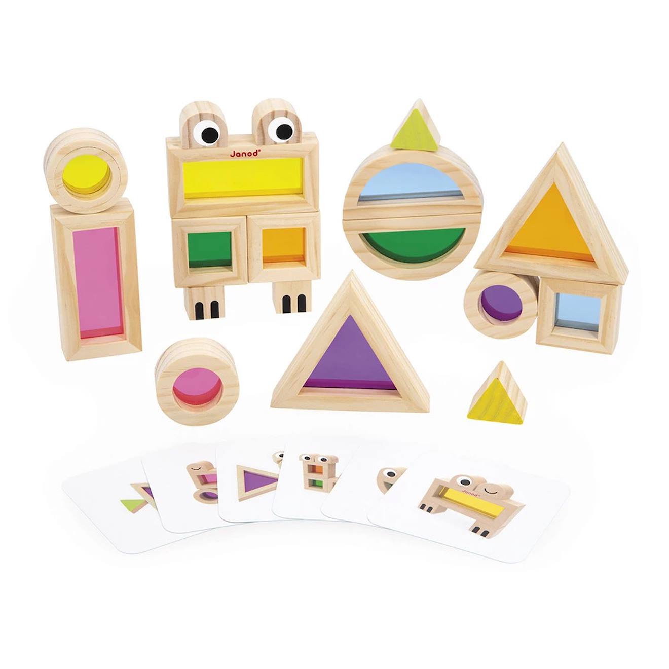 Jeu de blocs de dés colorés magiques pour les enfants Jeu de blocs de dés colorés magiques pour les enfants