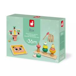 Jouet-Box janod 36 mois, 4 jouets d'éveil