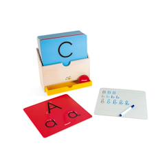Jouet-Jeux éducatifs-Lire, écrire, compter et heure-Jeu éducatif - apprendre à ecrire