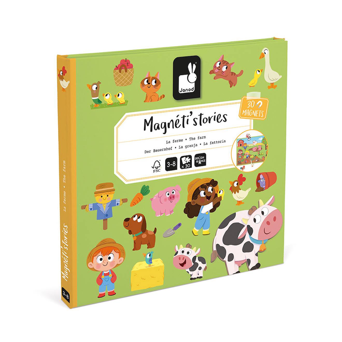 Magneti'stories La Ferme Multicolore