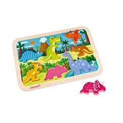 Jouet-Chunky puzzle dinosaures 7 pièces