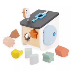 Maison à formes en bois fsc, les oiseaux  - vertbaudet enfant