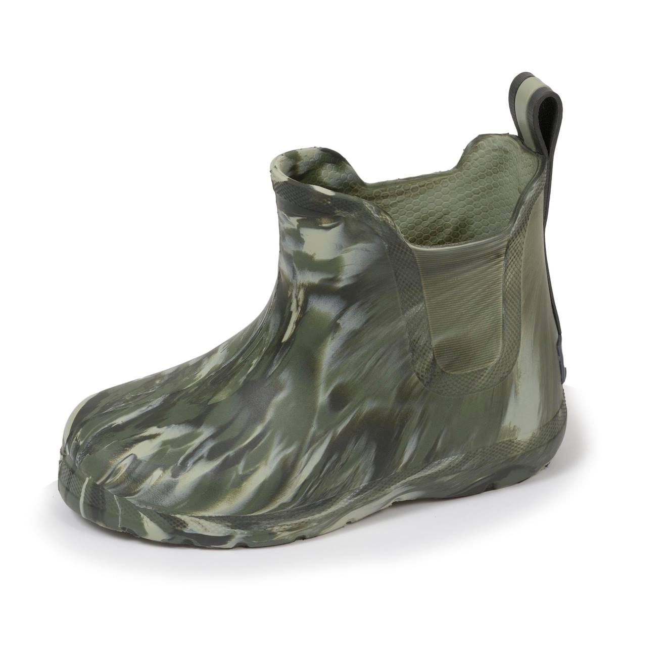 Bottes De Pluie Basses En Caoutchouc Confortables Rsistantes Lgres Camouflage 21$