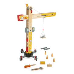Jouet-Jeux d'imagination-Grande grue en bois fsc