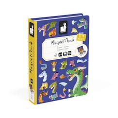 Jouet-Magneti'book dragons, 10 modèle, 53 magnets