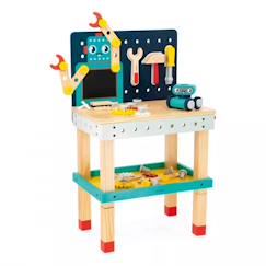 Jouet-Etabli en bois fsc robot