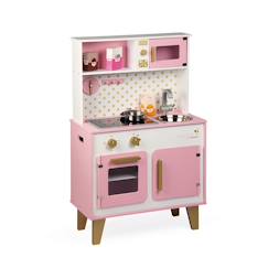 Jouet-Grande cuisine en bois candy chic