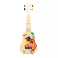 Jouet-Activités artistiques et musicales-Ukulélé en bois - gioia