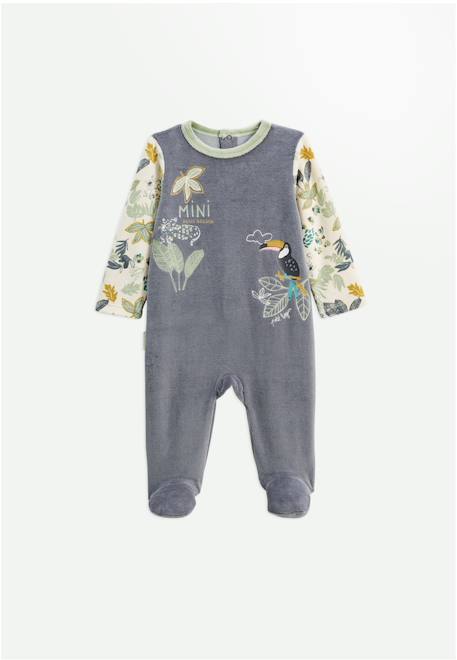Bébé-Lot de 2 pyjamas bébé en velours boavista